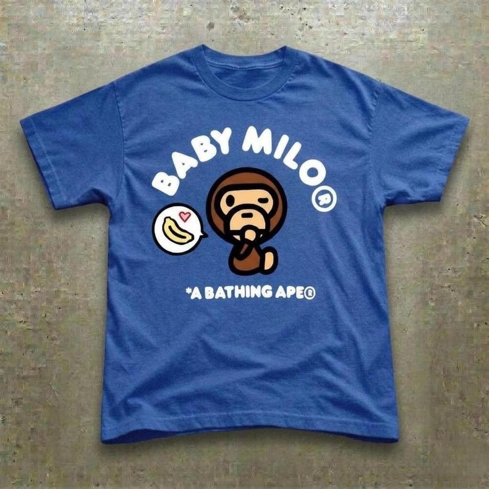 Blue Baby Milo A Bathing Ape T-Shirt